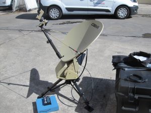 AVL-Cobham .75m Ku-Band Fly Away Antenna