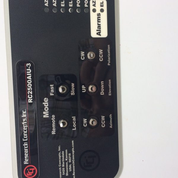 Research Concepts Inc. RC2500 satellite antenna controller
