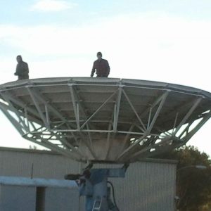 Vertex 8.1M 2-Port Ku-Band Motorized Earth Station Antenna